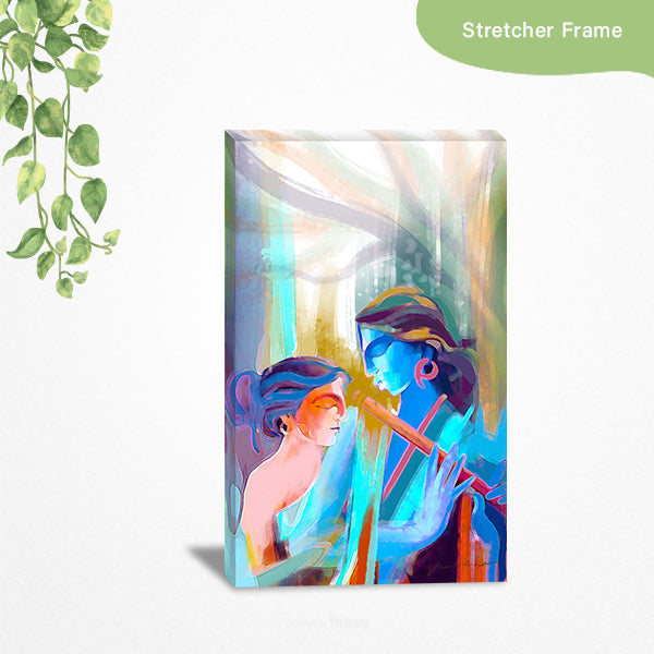 Lover Of The Wind, With The Lover Of Color-Stretcher Frame