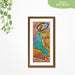 Woman Empowerment - Freedom - Painting - Brown Frame with Mount